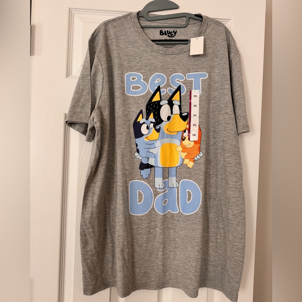 Bluey Best Dad Graphic T-Shirt XXL